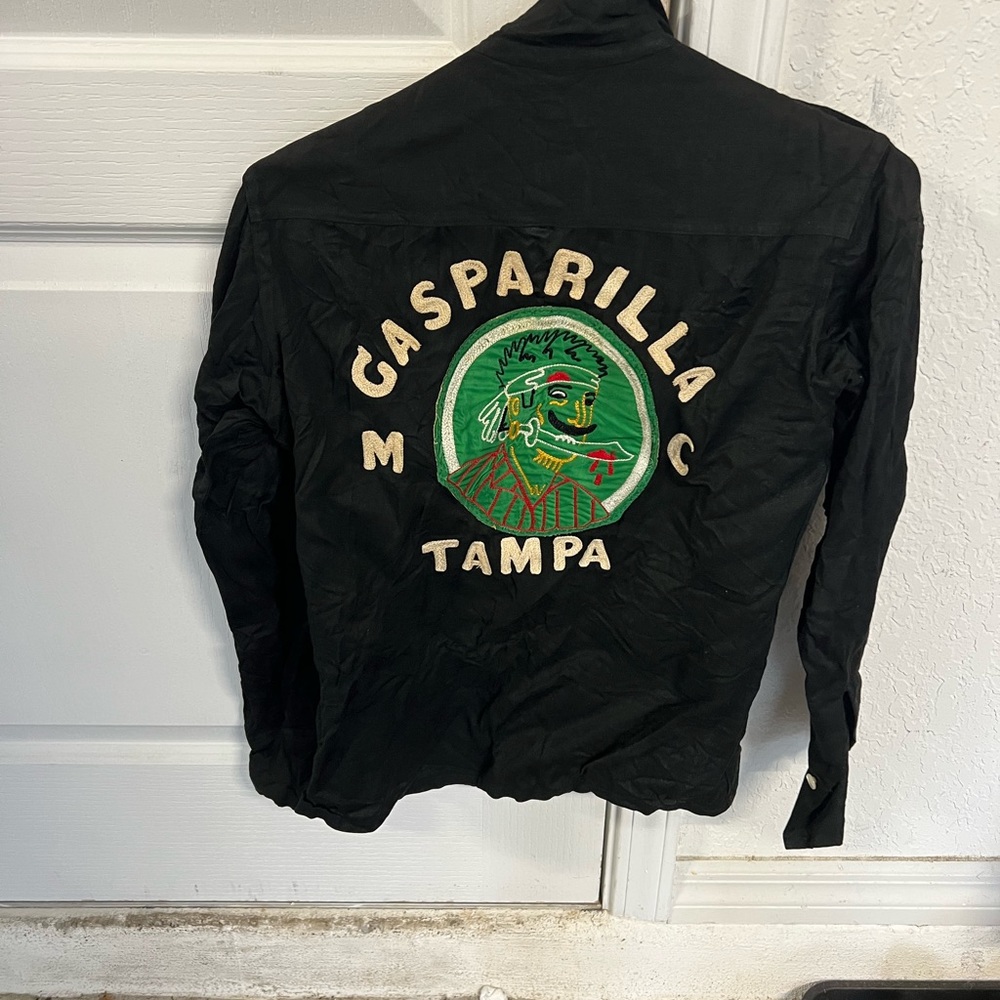 COPY - Vintage 1960s American motorcycle association shirt Tampa gasparilla “Be…